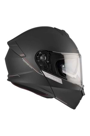 MT Genesis Sv Solid A1 Mat Çene Açılır Kask SİYAH