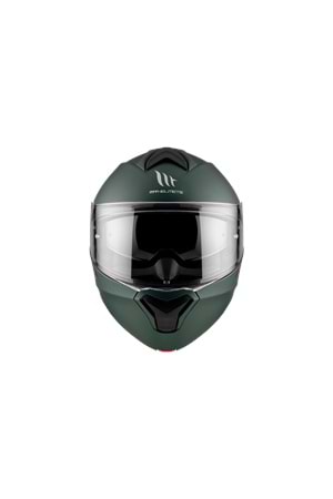 MT Genesis Sv Solid A6 Mat Yeşil Çene Açılır Kask