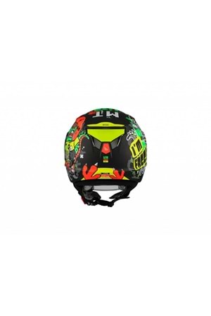 Mt Çocuk Lıte Dino A1 Mat Siyah Kask