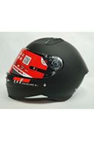 MT Kask Revenge 2 Solid A1 Matt Black Şeffaf Vizörlü MAT SİYAH