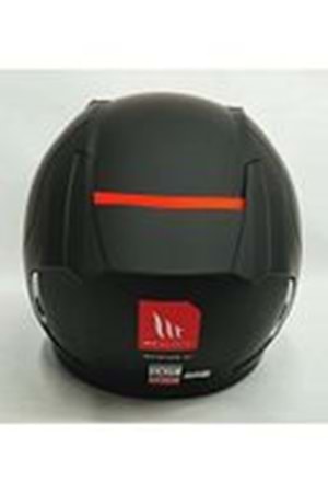 MT Kask Revenge 2 Solid A1 Matt Black Şeffaf Vizörlü MAT SİYAH