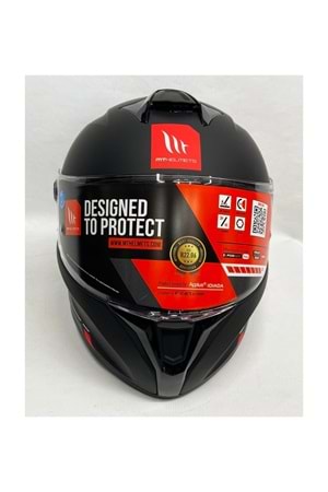 Mt Targo S Solid A1 Mat Kapalı Kask