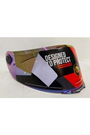 MT Vizör Iridyum Renk Kask Camı V-14B