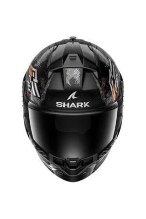 Shark Rıdıll 2 Molokai Kapalı Turuncu Siyah Kask