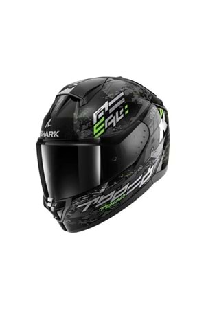 Shark Rıdıll 2 Molokai Mat Yeşil Siyah Kapalı Kask