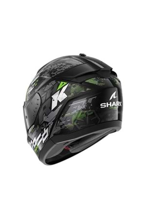 Shark Rıdıll 2 Molokai Mat Yeşil Siyah Kapalı Kask