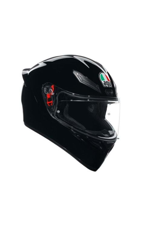 Agv K1 S Mono Black Kapalı Kask SİYAH