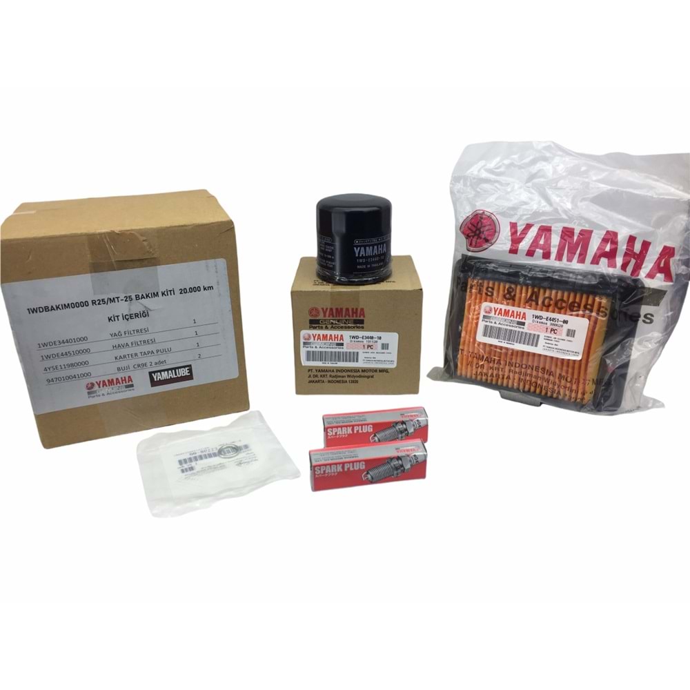 YZF-R25 MT-25 Bakım Kiti 20000 KM (2016-2017)