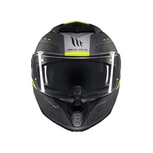 Mt Helmets Atom 2 Sv Destiniy C2 Mat Siyah Çene Açılır Kaskı