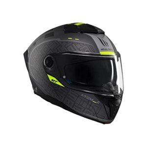 Mt Helmets Atom 2 Sv Destiniy C2 Mat Siyah Çene Açılır Kaskı