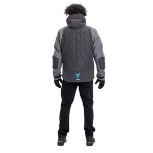 Yamaha Hyper Naked Erkek Sürüş Ceketi GRİ S Beden