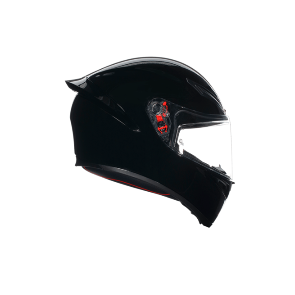 Agv K1 S Mono Black Kapalı Kask SİYAH