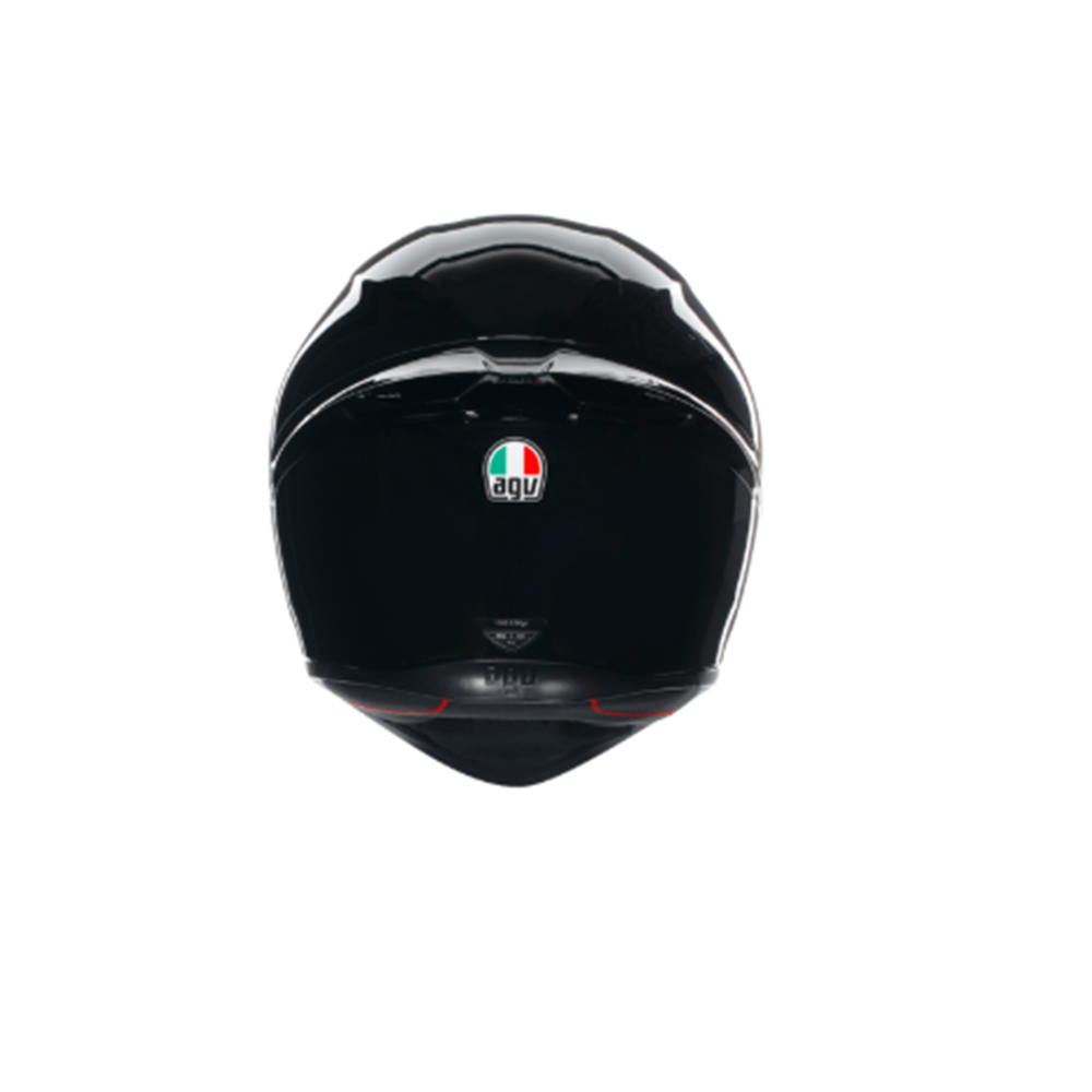 Agv K1 S Mono Black Kapalı Kask SİYAH