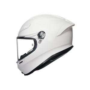 Agv K6 S Mono White Kapalı Kask