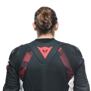 Dainese Avro 5 Blk Red Lava White Deri Mont SİYAH KIRMIZI