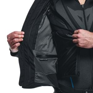 Dainese Avro 5 Blk Red Lava White Deri Mont SİYAH KIRMIZI