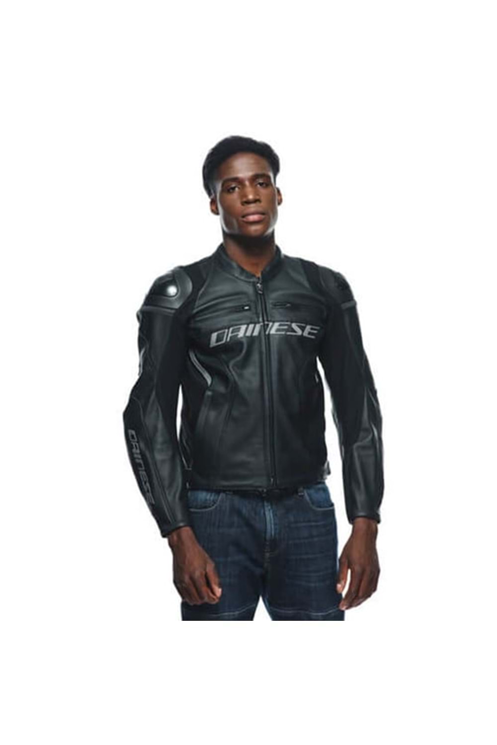 Dainese Racing 4 Black Black Deri Mont GRİ SİYAH