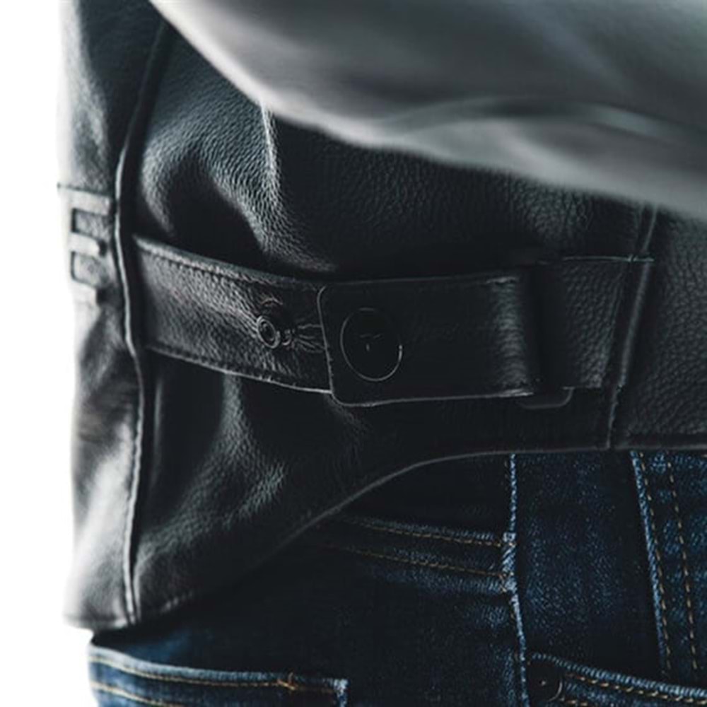 Dainese Racing 4 Black Black Deri Mont GRİ SİYAH