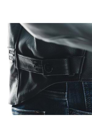 Dainese Racing 4 Black Black Deri Mont GRİ SİYAH