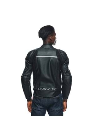 Dainese Racing 4 Black Black Deri Mont GRİ SİYAH