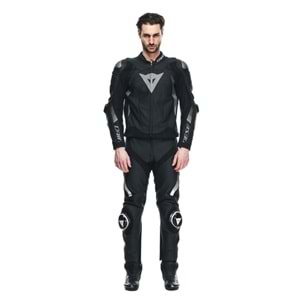 Dainese Super Speed 4 Black Matt Charcoal Gray Deri Mont