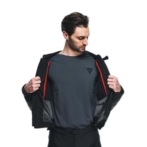 Dainese Super Speed 4 Black Matt Charcoal Gray Deri Mont