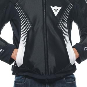 Dainese Super Rider 2 Black White ABSØLUTESHELL™ Mont SİYAH