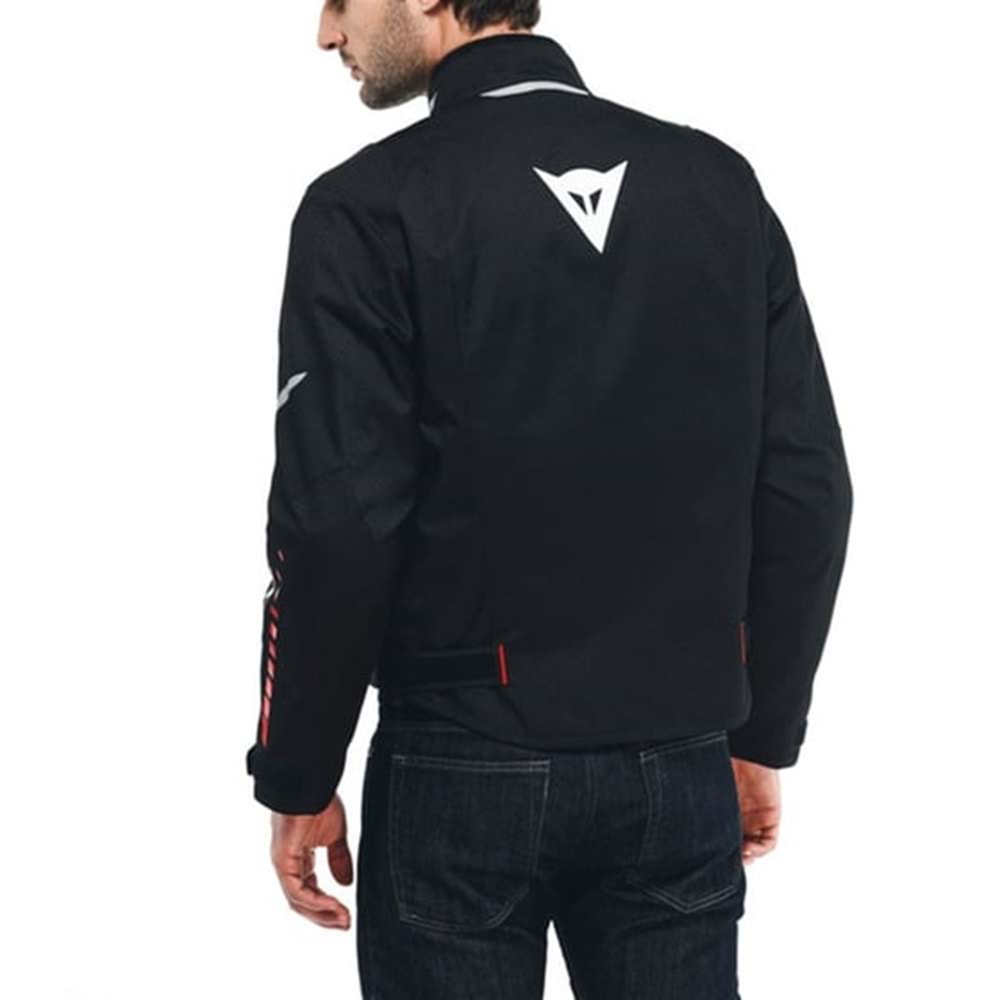 Dainese Veloce Black White Lava Red D-Dry Mont