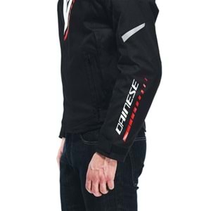 Dainese Veloce Black White Lava Red D-Dry Mont