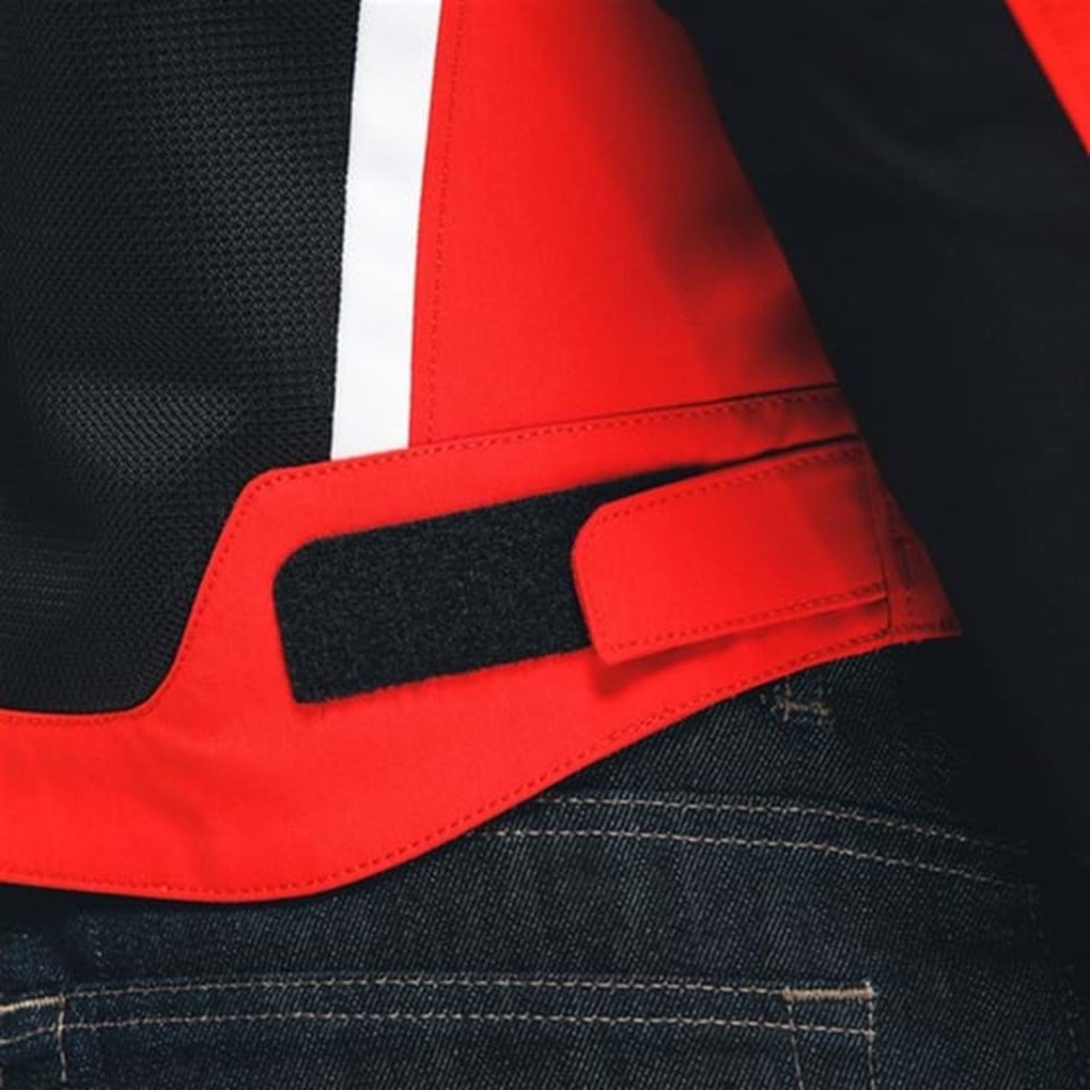 Dainese Hydra Flux 2 Air Black Lava Red D-Dry Mont KIRMIZI