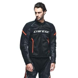 Dainese Air Frame 3 Black Red Fluo Tekstil Mont