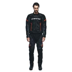 Dainese Air Frame 3 Black Red Fluo Tekstil Mont