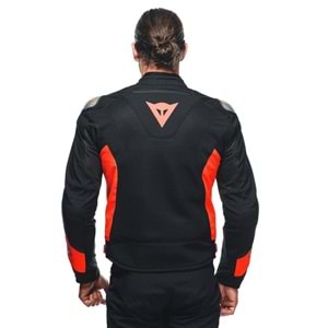 Dainese Energyca Air Black Fluo Red Tekstil Mont KIRMIZI SİYAH