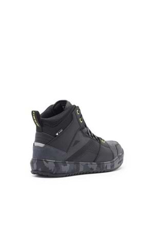 Dainese Suburb Black Camo Acıd Yellow D-WP Ayakkabı