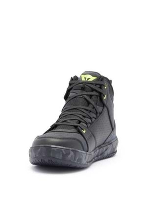 Dainese Suburb Black Camo Acıd Yellow D-WP Ayakkabı
