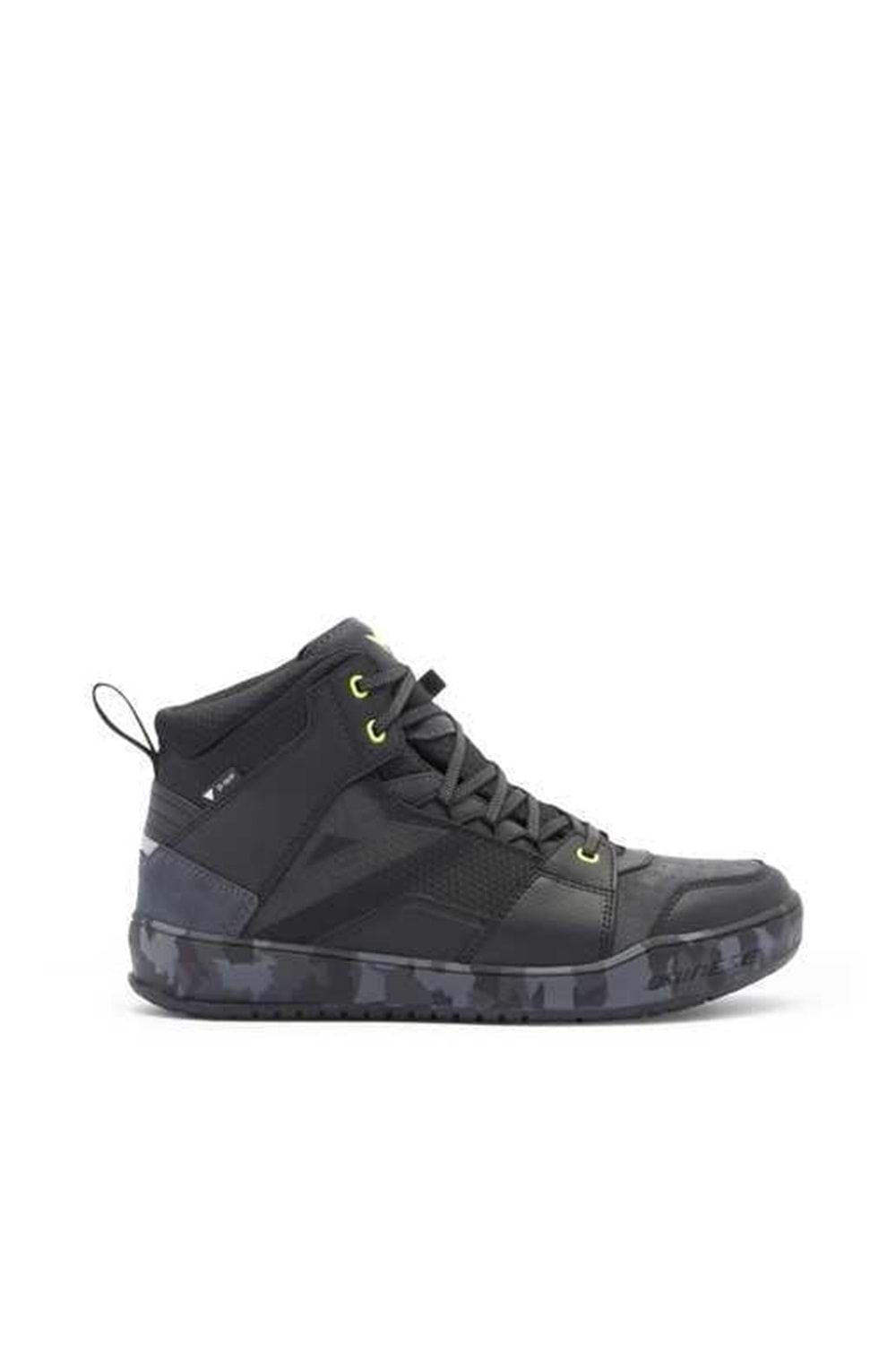 Dainese Suburb Black Camo Acıd Yellow D-WP Ayakkabı