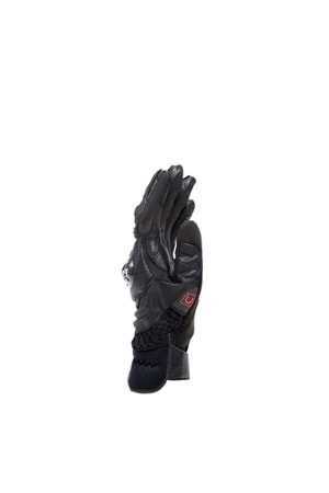 Dainese Carbon 4 Black Kısa Deri Eldiven SİYAH