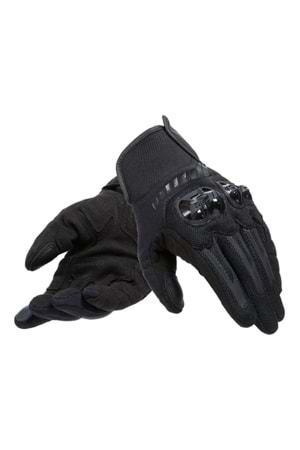 Dainese Mig 3 Air Tex Black Tekstil Eldiven SİYAH