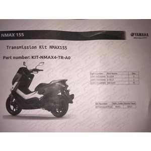 Nmax 155 Varyatör Bakım Kiti (2017-2020)