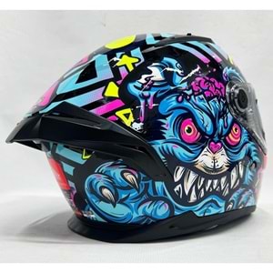 MT KASK FF128SV BRAKER SV CRAZY TEDDY B7 PARLAK