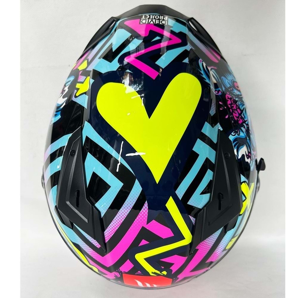 MT KASK FF128SV BRAKER SV CRAZY TEDDY B7 PARLAK