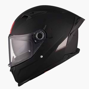 MT KASK FF128SV BRAKER SV SOLID A1 SIYAH MAT