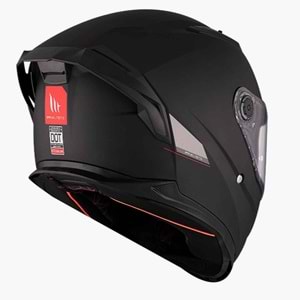 MT KASK FF128SV BRAKER SV SOLID A1 SIYAH MAT