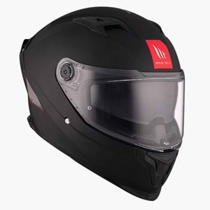 MT KASK FF128SV BRAKER SV SOLID A1 SIYAH MAT