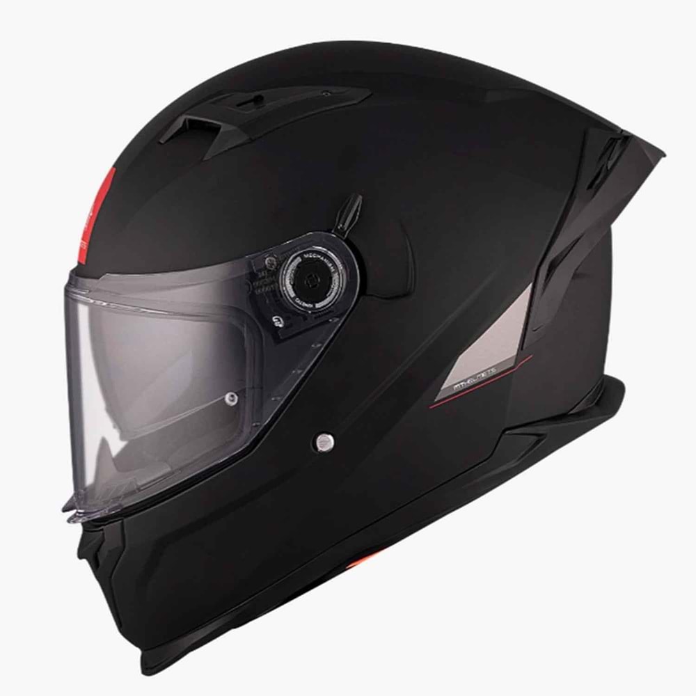 MT KASK FF128SV BRAKER SV SOLID A1 SIYAH MAT