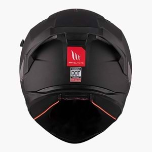 MT KASK FF128SV BRAKER SV SOLID A1 SIYAH MAT