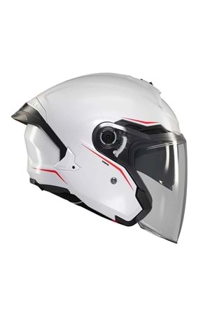 MT Cosmo Sv Solid A0 Parlak Beyaz Açık Kask