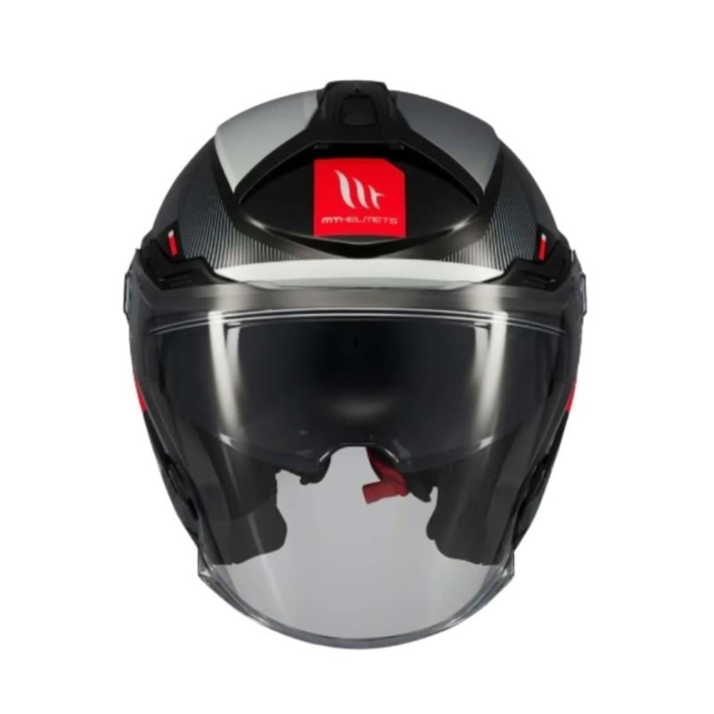 MT Cosmo SV OF515SV Silence B2 Parlak Yazlık Motosiklet Kaskı