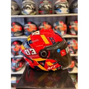 Kask Mt Cosmo Sv Sergıo Garcıa E5 Parlak Kırmızı