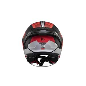 MT Cosmo Sv Cruıser B5 Mat Kırmızı Açık Kask